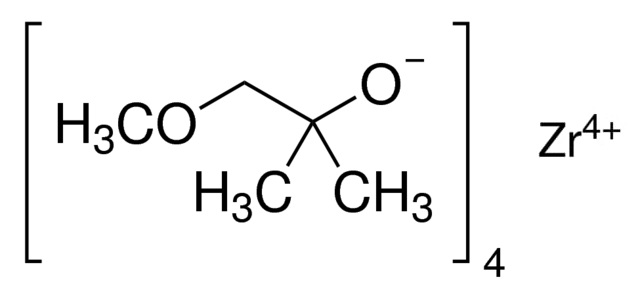 Tetrakis(1-methoxy-2-methyl-2-propoxy) zirconium Chemical Structure